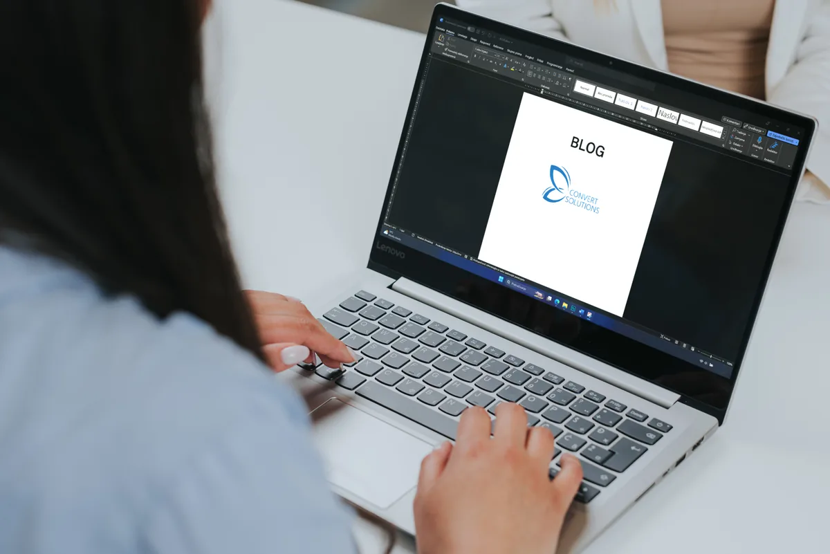 Priprema teksta za objavu na prijenosnom računalu